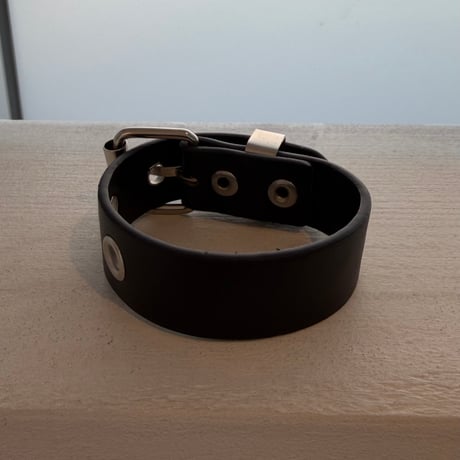 2606BR0138 / Simple leather Bracelet（Black）