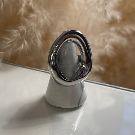 2403RG0395 / Craft circle design ring（Silver）