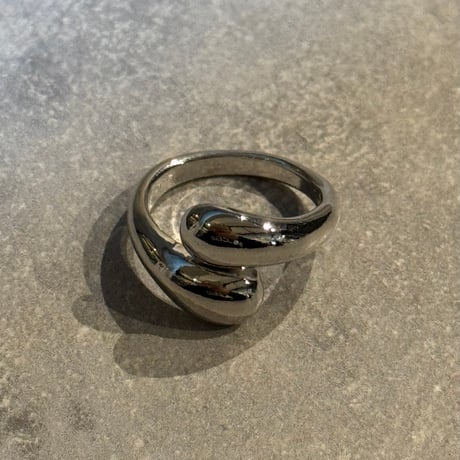 2510RG0688 / Drop Cross Ring（Silver）