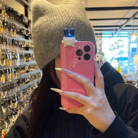 2512HW057(S) / Lame Knit Cap（Pink）