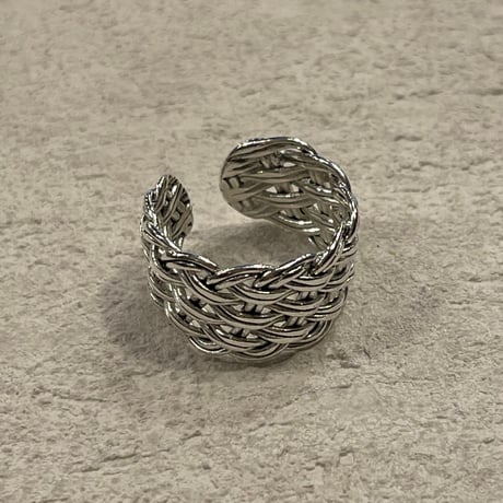 2404RG0461 / Knitting metal ring（Silver）