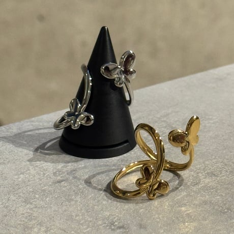2512RG0692 / butterfly  cross ring（Gold）