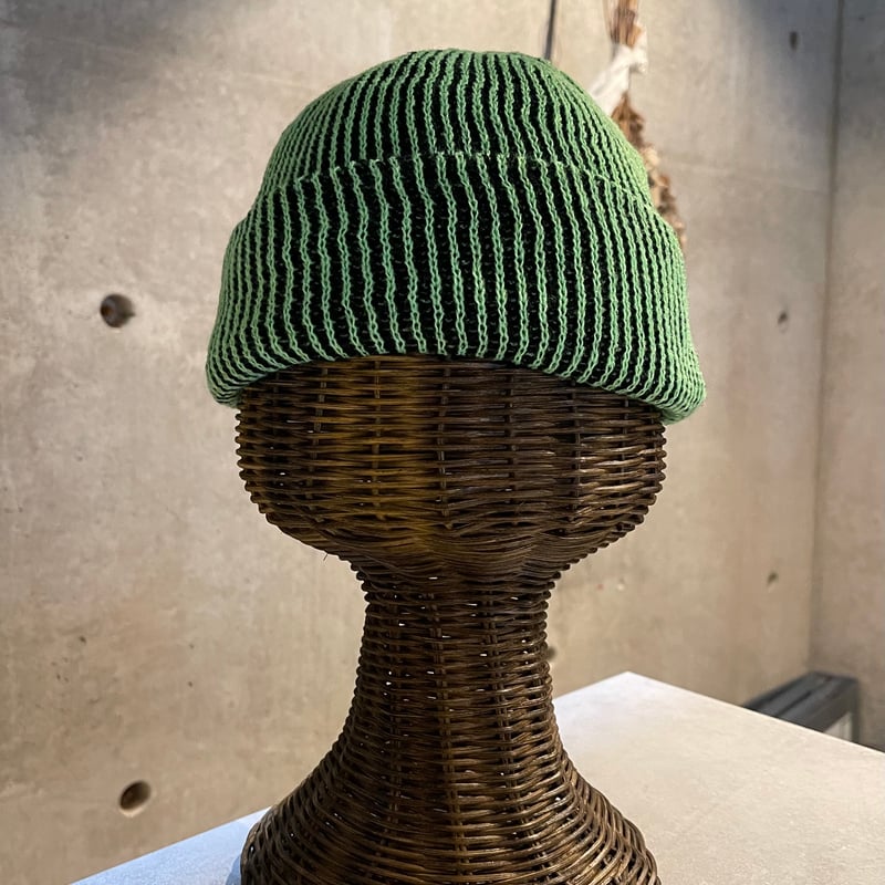 2510HW0110(S) / Short Beanie（Green） | Calinouu