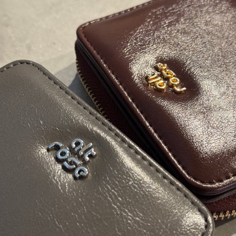 2509GS041(S)/ Logo Two-fold Wallet（Black)