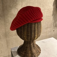 2509HW0103(S) / Knit béret（Red）