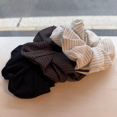 2606HA0094(S)/ Volume Stripe Hair rubber（Black）