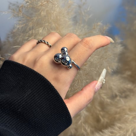 2512RG0697 /  Metal Ball ring（Silver）