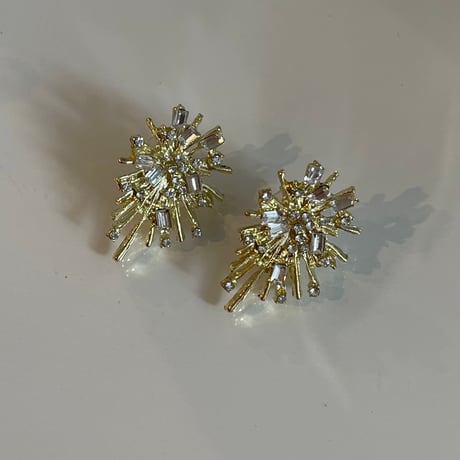 2311PR0616 / Mini Geometric Radial Pierce（Gold）