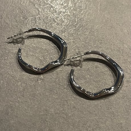 2510PR0817 / Craft thin hoop Pierce（Silver）