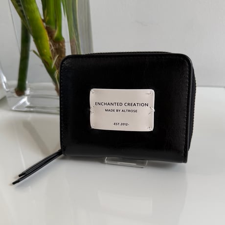 2605GS071(S)/ Text Tag Wallet（Black）