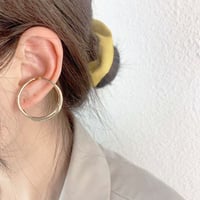 Circle Without Clip Earcuff （Silver） / EC051
