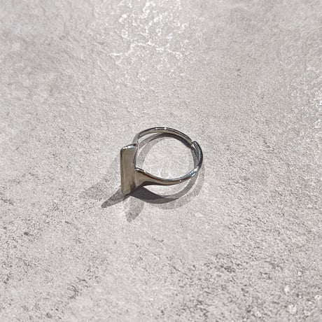 Symmetry center line ring（Silver） / 2210-RG0225