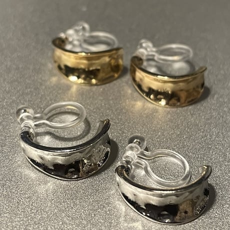 2302_ER0133／Caraft Design Clip Earings（Silver）