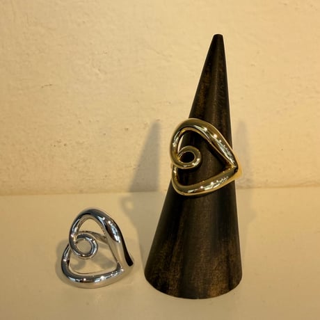 2605RG0787 / Twist heart ring（Gold）