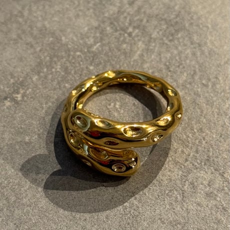 2503RG0598 / craft twistdesign ring（Gold）