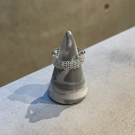 2311RG0340 /  Layer half chain ring（Silver）