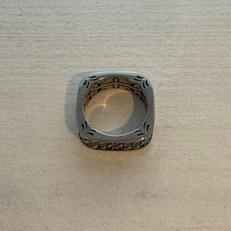 2605RG0785 / Vintage square ring（Silver）