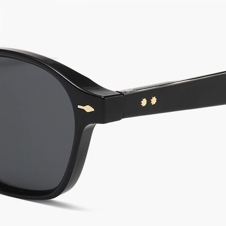 【 Select 】Vintage Retro Square Decoration Design Sunglasses (Tea)