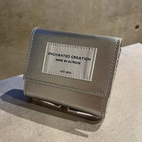2412GS029 (S)/ Tri-fold Wallet（Silver）