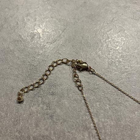 Twig pearl  chain Necklace (Gold) 2212_NC0178