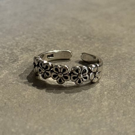 2508RG0672 / Mini Flower ring（Silver）