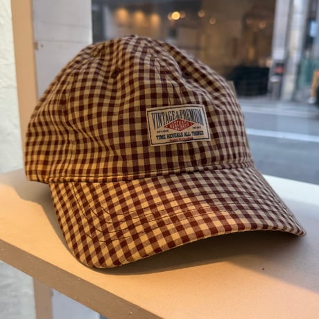 2603HW064(S) / Retro check Cap #02（Brown）