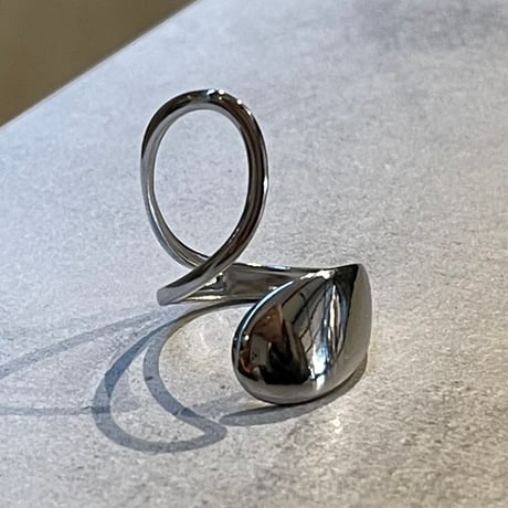 2504RG0612 / Asymmetry curve design ring（Silver）