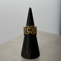2606RG0813 / Mantel connect design ring（Gold）