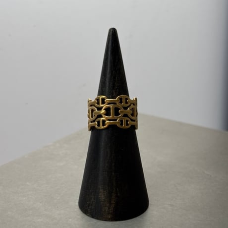 2606RG0813 / Mantel connect design ring（Gold）