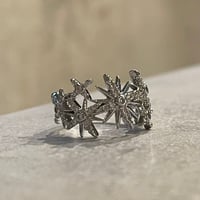 2601RG0724 / Shine stone ring（Silver）