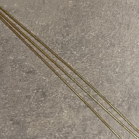 2403NC0236 / Charm layer chain necklace（Gold）