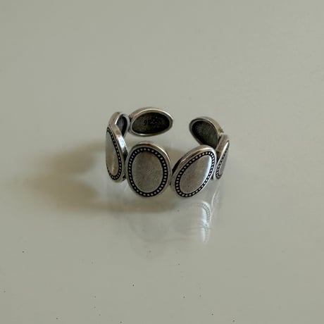 2604RG0755 / Oval connect ring（Silver）