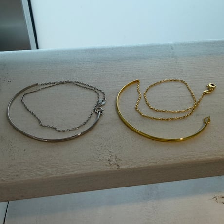 2604BR0124 / Docking chain Bracelet（Gold）