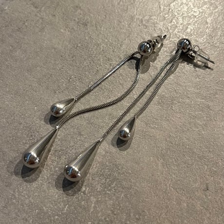 2506PR0791 / Double drop pierce（Silver）