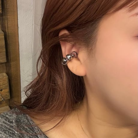 23SSEC002 / Spiral Ear Cuff（Silver）