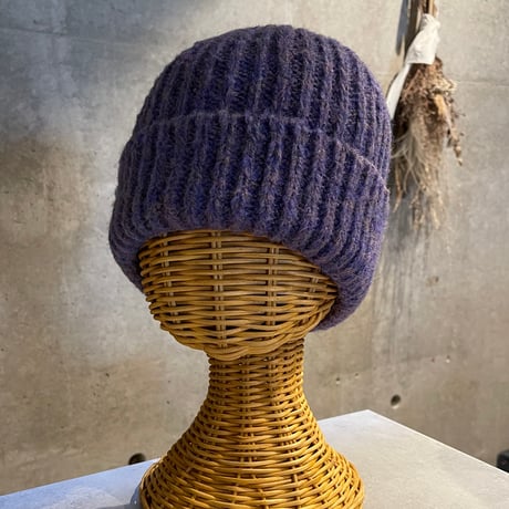 2509HW0105(S) / Mix Color Knit cap（Purple）