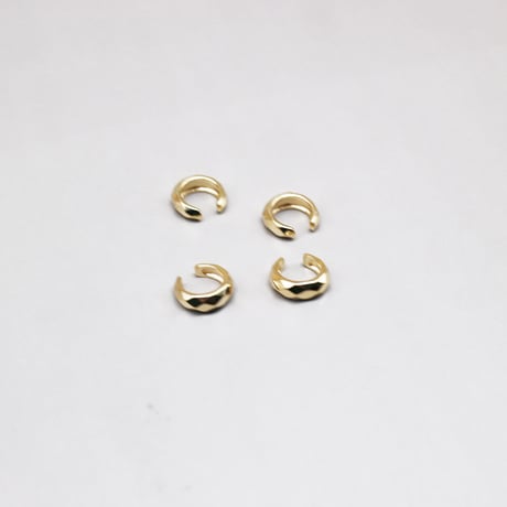 Rhombus cut design Small Earcuff （Gold） / EC085