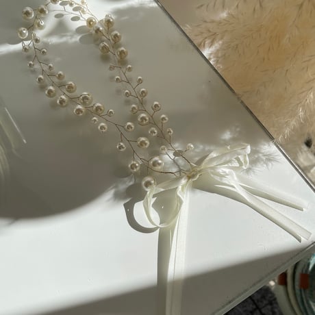 2402HA0067 / Various pearl Hair band