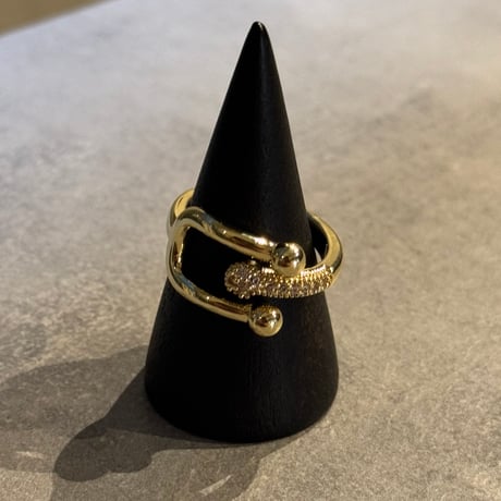 2503RG0593 / Utype shine ring（Gold）
