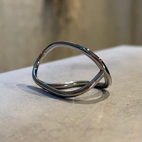 2504RG0617 / 2Way double finger ring（Silver）