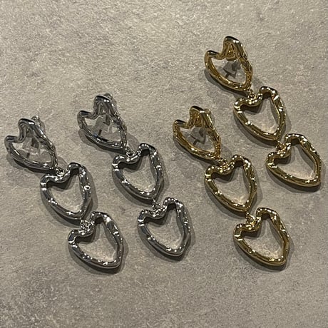2503PR0756 / Craft Heart connect Pierce（Silver）