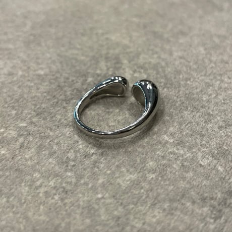 2402RG0393 / Dropfork ring（Silver）
