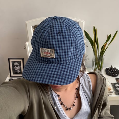 2603HW064(S) / Retro check Cap #02（Blue）