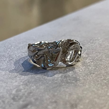2506RG0662 / Irregular craft ring（Silver）