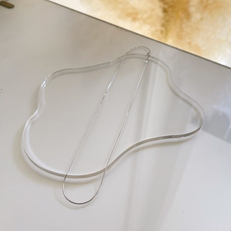 Silver925 snake chain necklace（Silver/40cm）/ 2201_NC0131