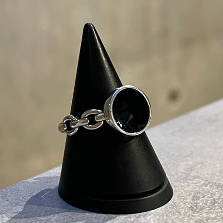 2512RG0710 / Black Point ring（Silver）