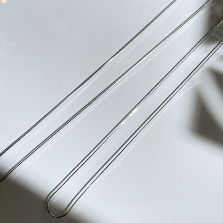 Silver925 snake chain necklace（Silver/40cm）/ 2201_NC0131