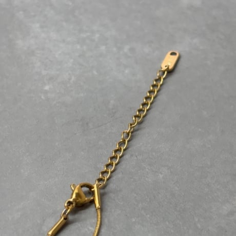 2606NC0400 / Metallic star pendant Necklace（Gold）