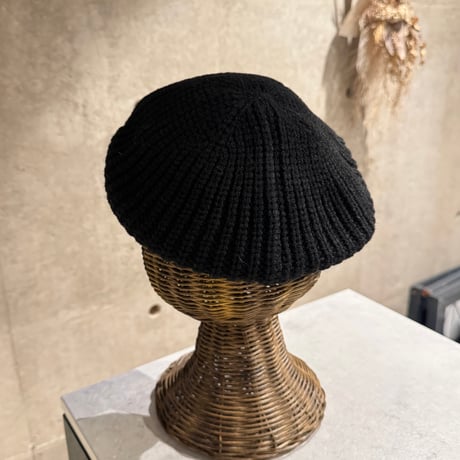 2509HW0103(S) / Knit béret（ Black）