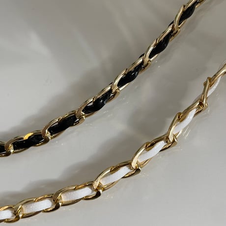 23AWBR013 / Chain combination Design Bracelet（Black）